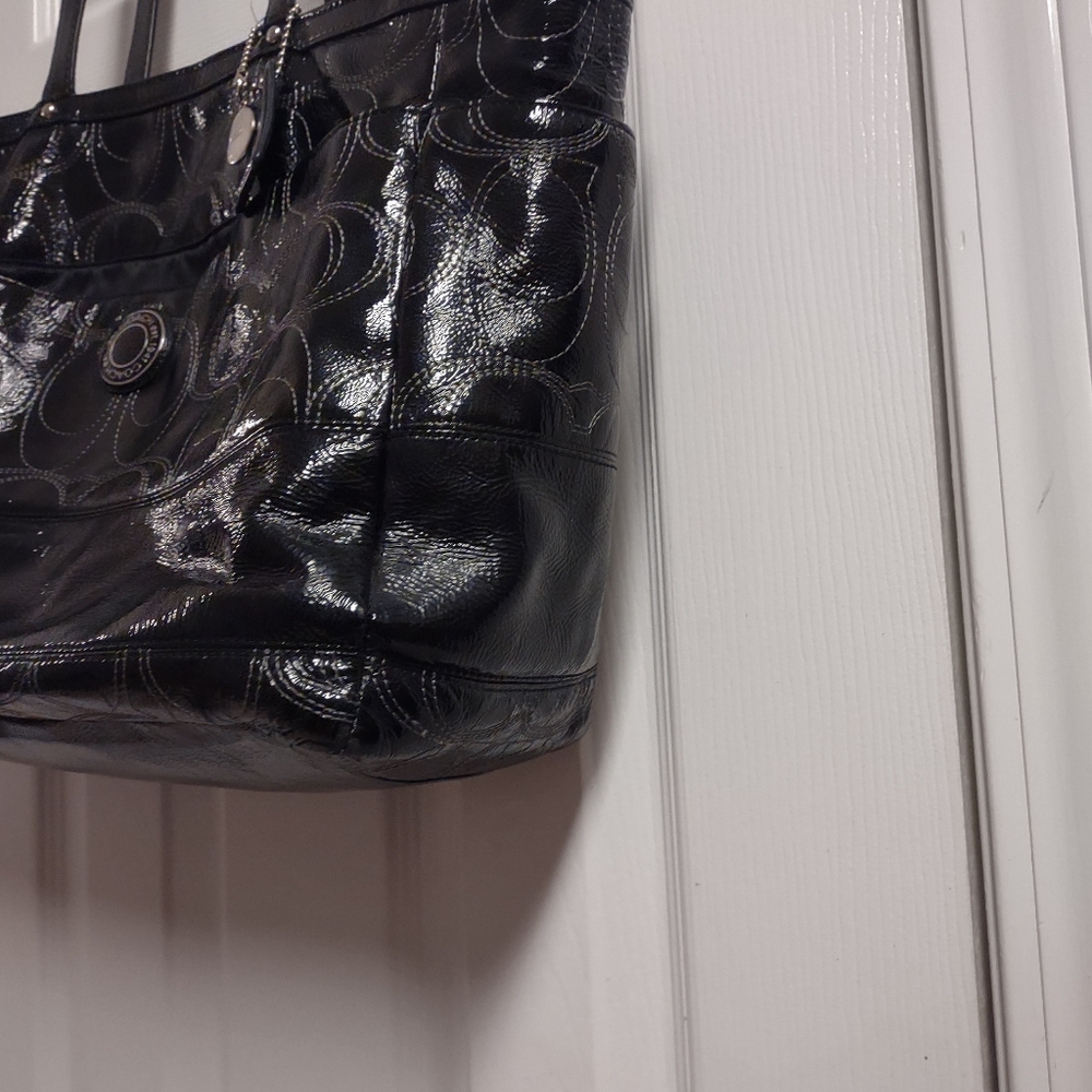 Coach  Patent Leather Bag - Picture 7 of 8